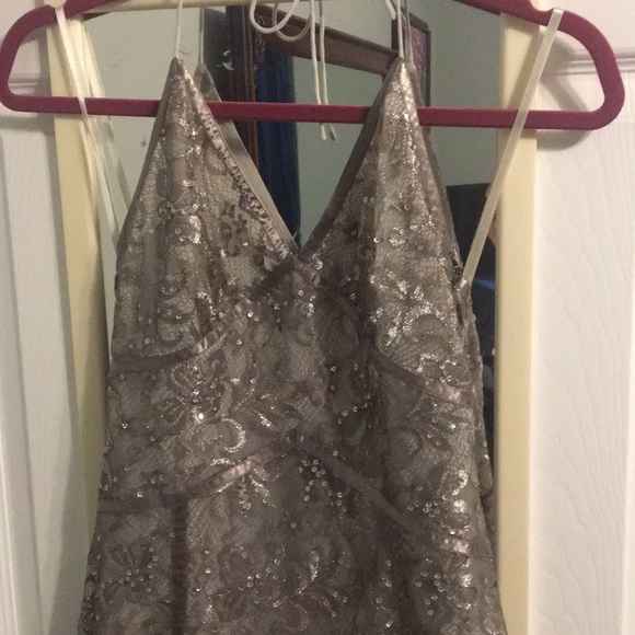 Cocktail Halter Dress from Express Size 4 - Picture 2 of 6